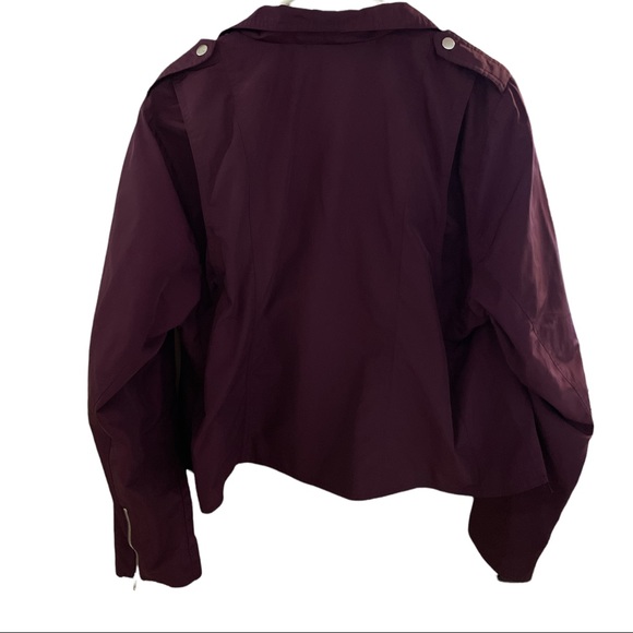 Lane Bryant Livi Sport Purple Spring coat size 20 - Picture 2 of 6